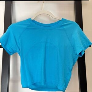 Lululemon Swiftly Tech Cropped Short Sleeve Shirt